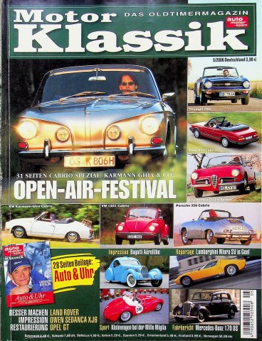 Deckblatt Motor Klassik (05/2006)